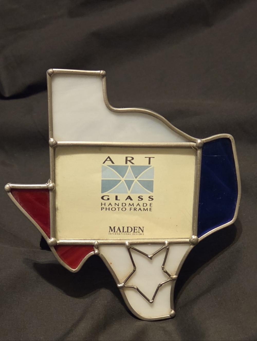 Malden International Designs Texas Lone Star State stained glass picture frame
